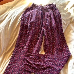 Floral Print Women's Pants